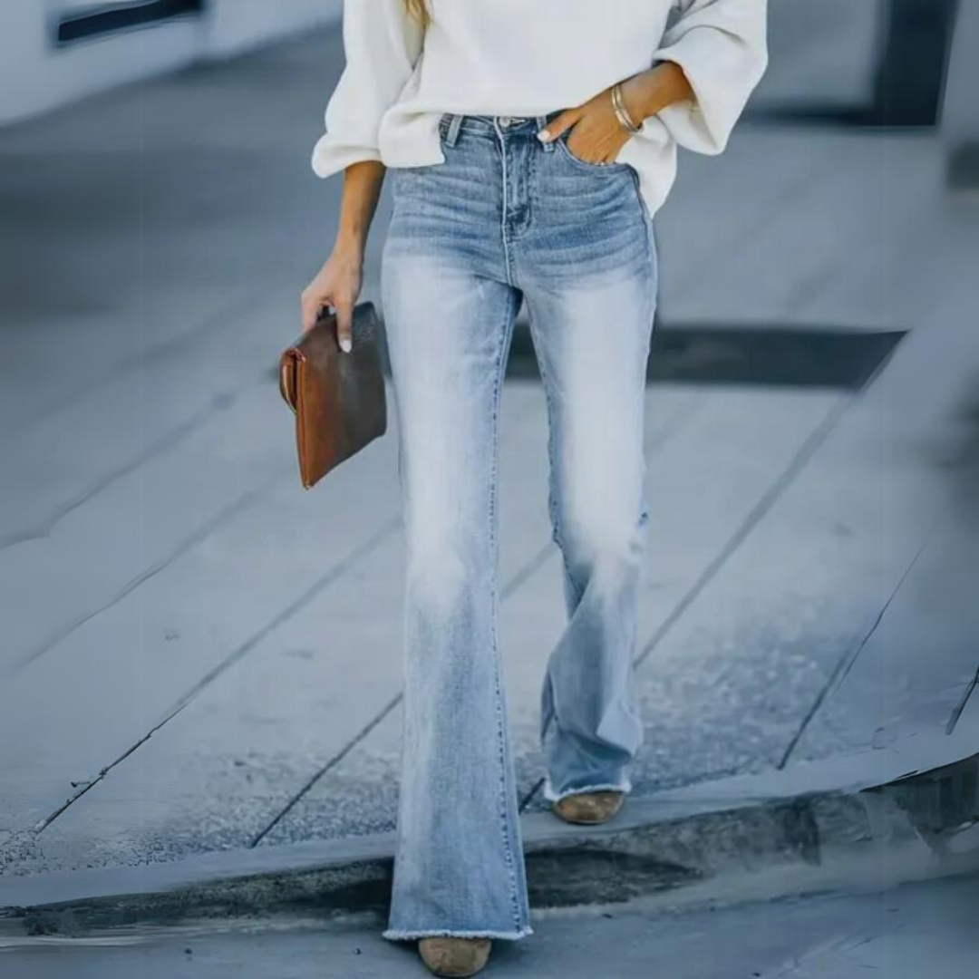 Stijlvol & Casual - Stretch jeans wijd